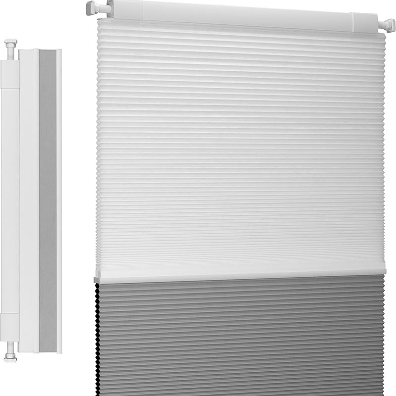 Stores en nid d'abeille double couche