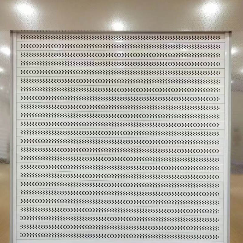 Portes de volet roulant de supermarché